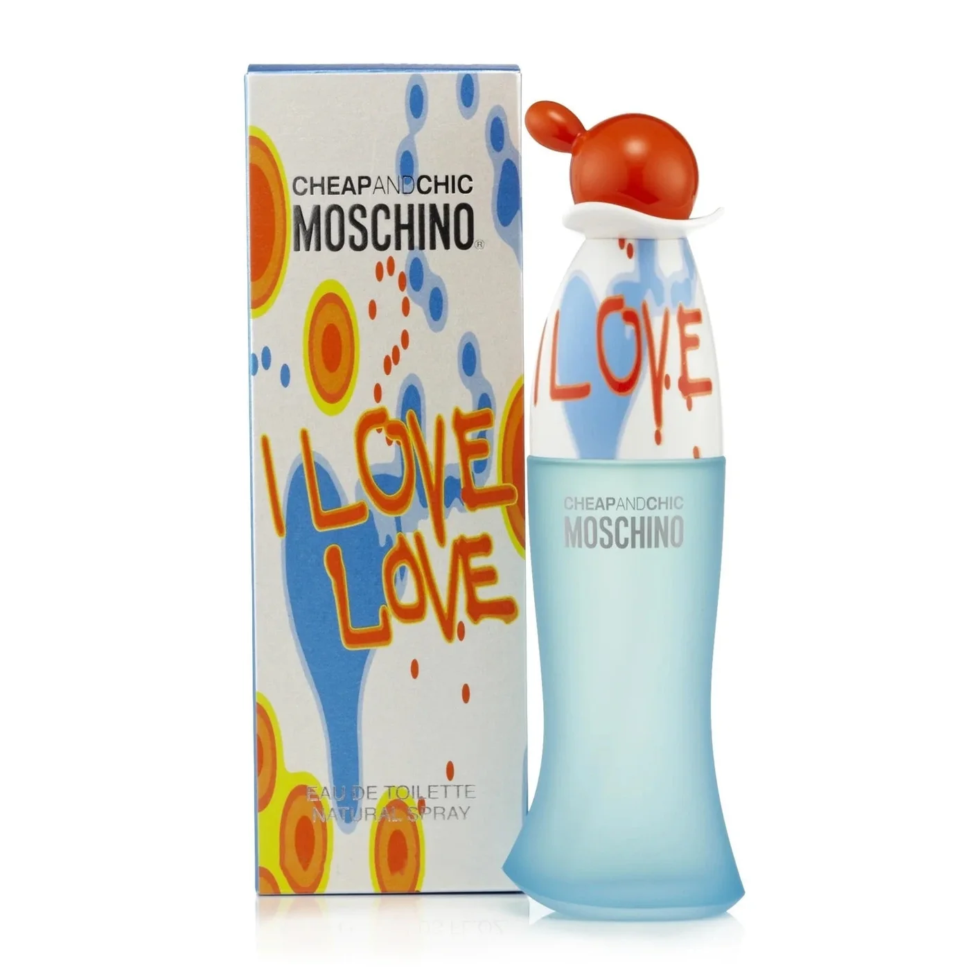 Moschino I Love Love eau de toilette 1.7 oz for women bottle