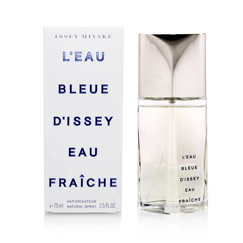 L'Eau Bleue D'Issey Eau Fraiche 2.5 oz EDT for men bottle
