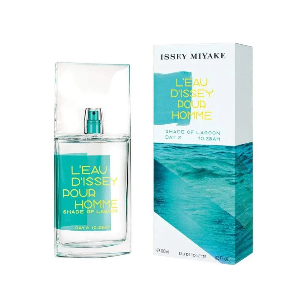 L'Eau D'Issey Pour Homme Shade of Lagoon 3.3 oz EDT for men bottle