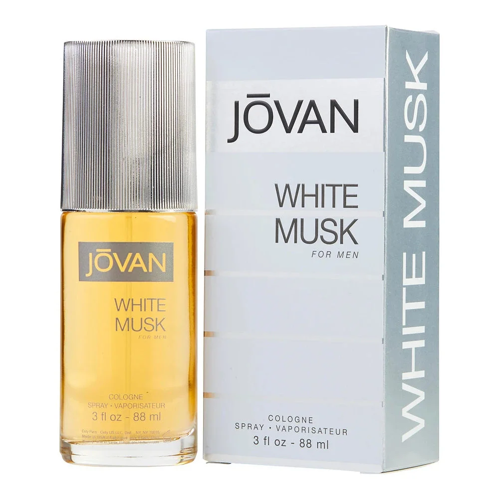 White Musk 3.0 oz cologne for men bottle