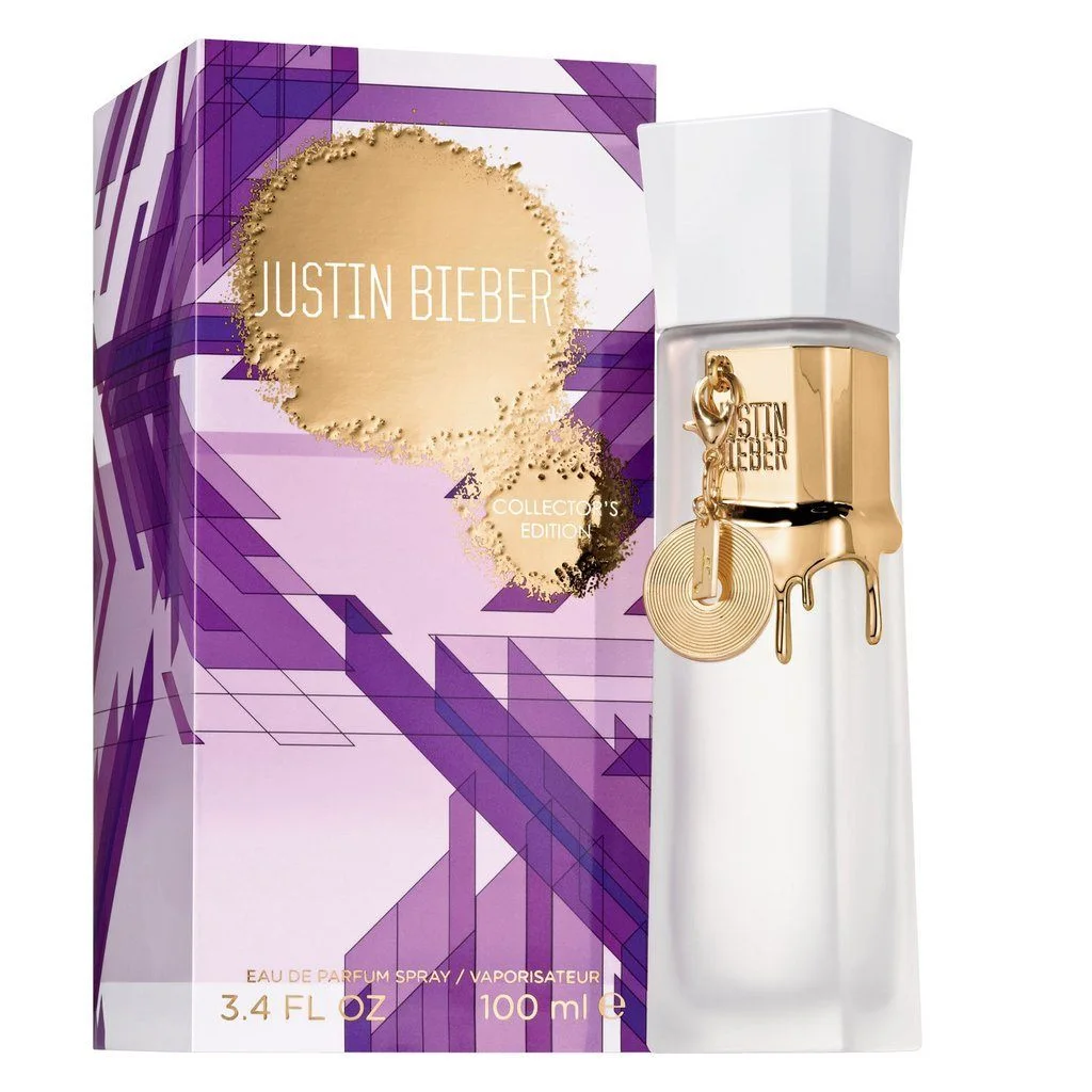 Justin Bieber Collector's Edition 3.4 oz EDP for woman bottle