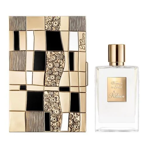 Woman in Gold by Kilian with clutch 1.7 oz EDP for women bottle