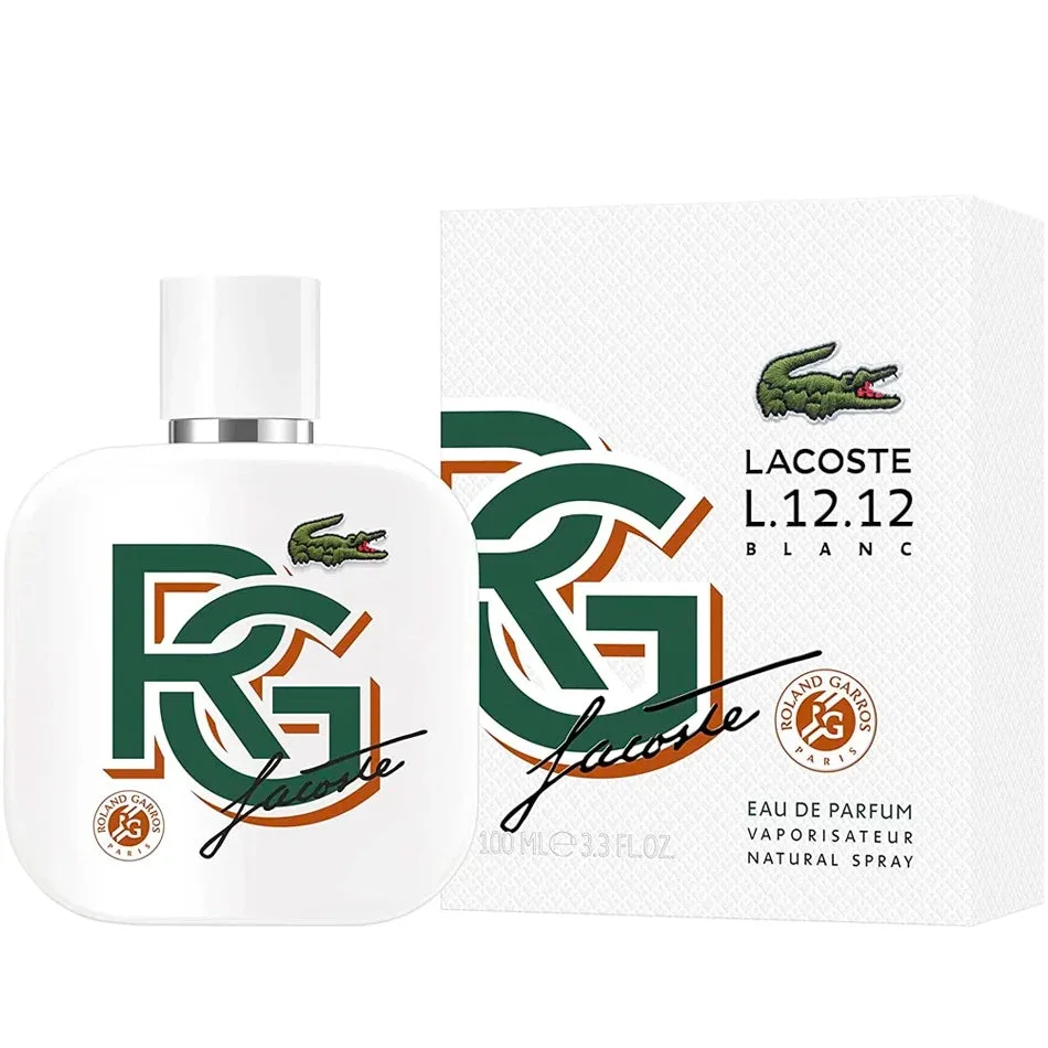 L.12.12. Blanc Roland Garros 3.3 oz EDP for men bottle