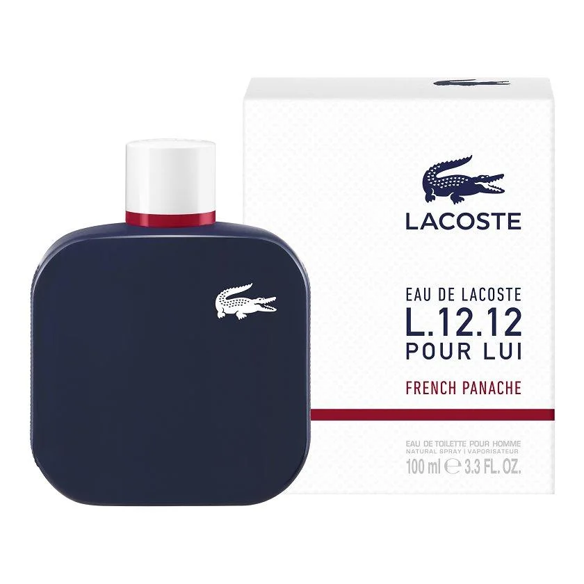 Lacoste L.12.12 Pour Lui French Panache 3.3 oz EDT for men bottle