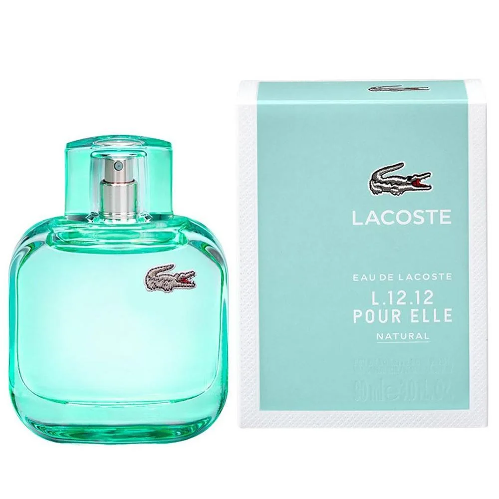 Lacoste L.12.12 Pour Elle Natural 3.0 oz EDT for women bottle