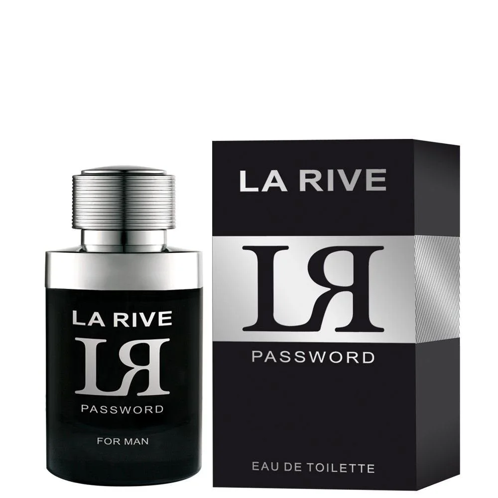 La Rive Password 2.5 oz EDT for men bottle