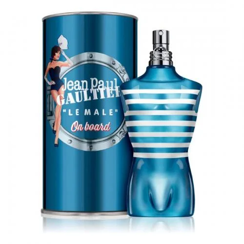 Jean Paul Gaultier Le Male On Board 4.2 oz EDT for men bottle