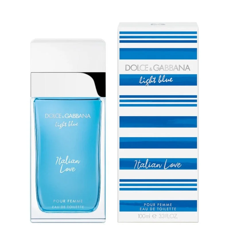 Dolce & Gabbana Light Blue Italian Love 3.3 oz EDT for women bottle