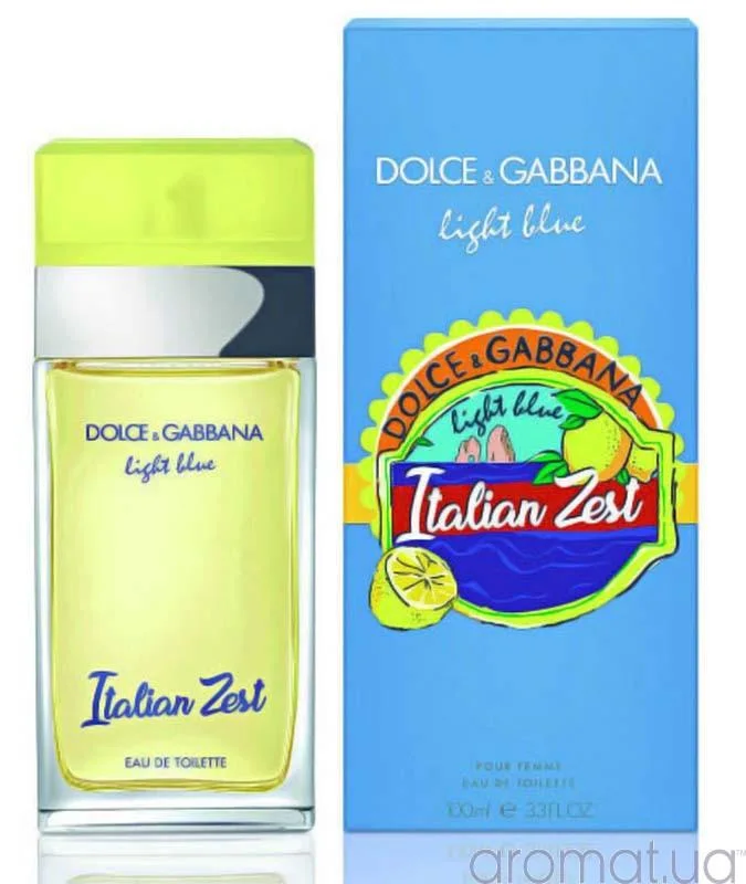 Dolce Gabbana Light Blue Italian Zest 3.3 oz EDT for woman bottle