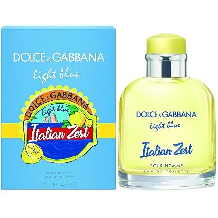 Dolce Gabbana Light Blue Italian Zest 4.2 oz EDT for men bottle