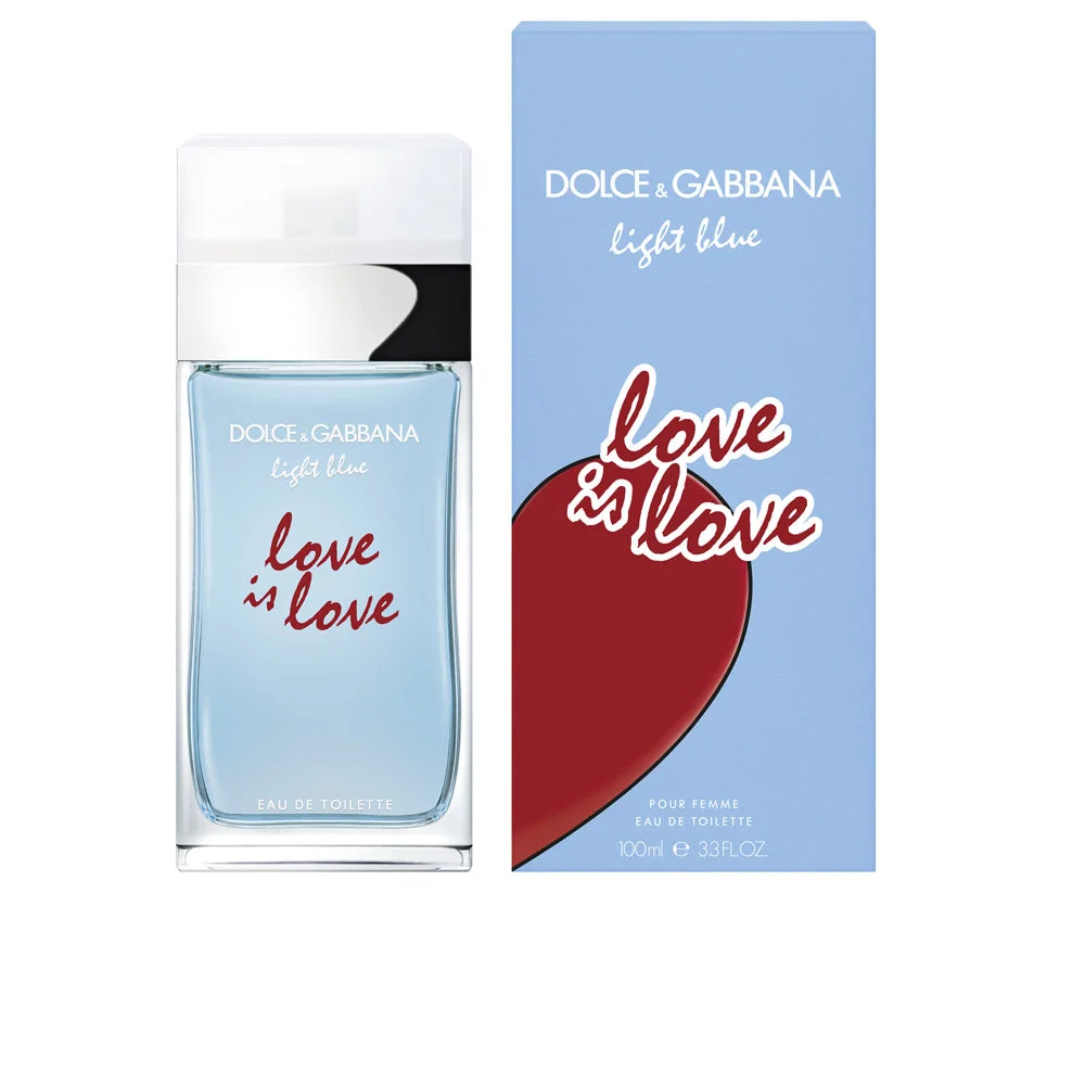 Dolce Gabanna Light Blue Love is Love 3.3 oz EDT for women bottle