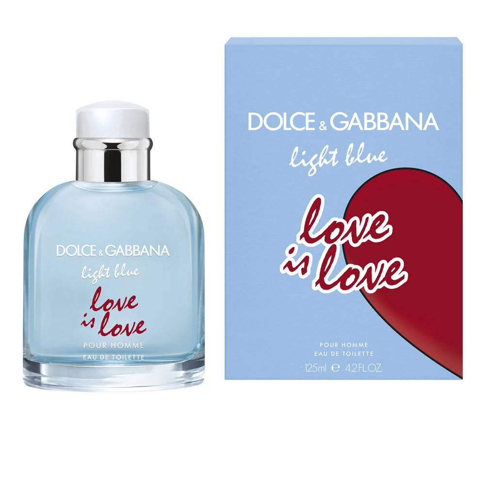 Light Blue Love is Love 4.2 oz EDT for men bottle
