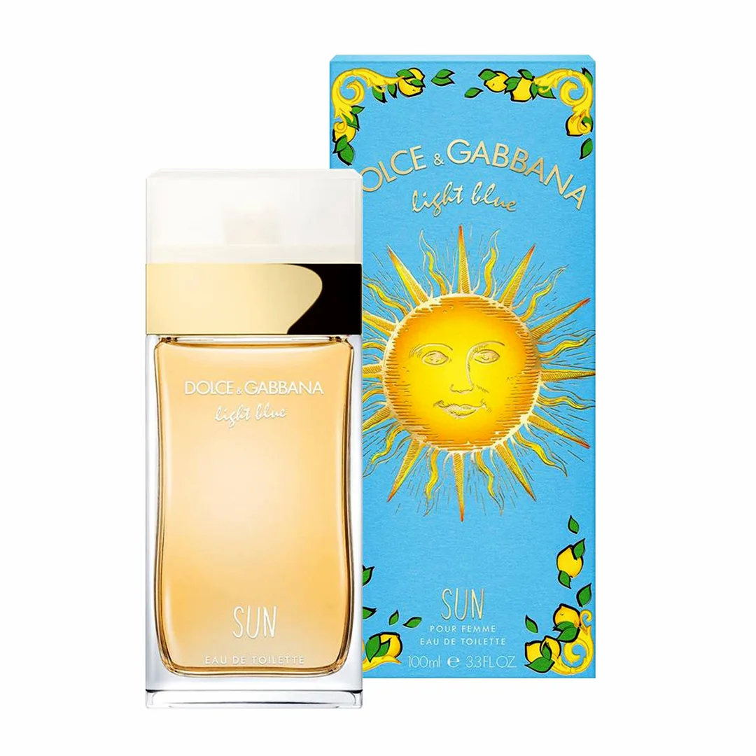 Light Blue Sun 3.3 oz EDT for women bottle
