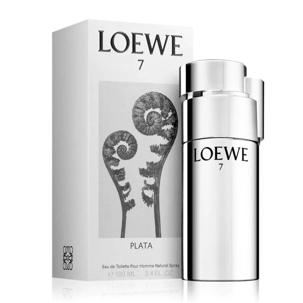 Loewe 7 Plata 3.4 oz EDT for men bottle