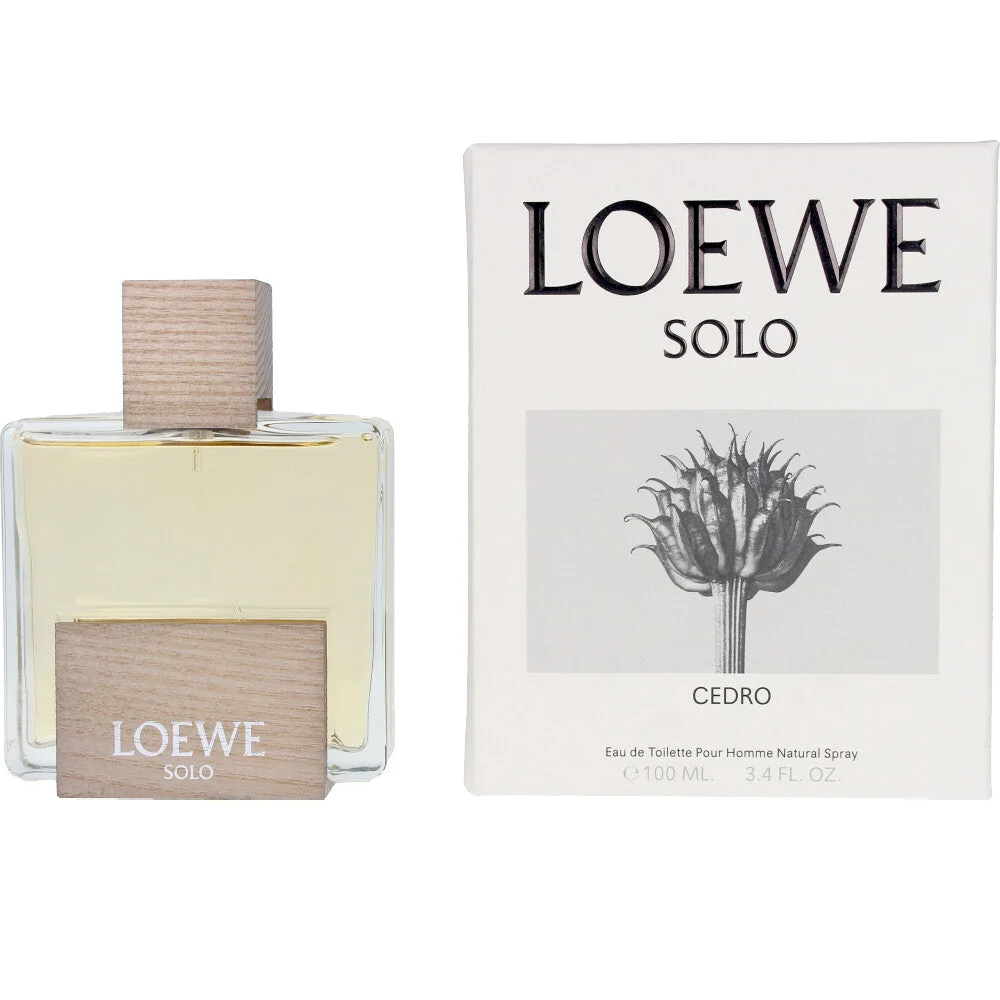 Solo Loewe Cedro 3.4 oz EDT for men bottle