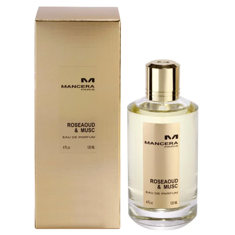 Mancera Rose Aoud & Musc 4.0 oz EDP for women bottle