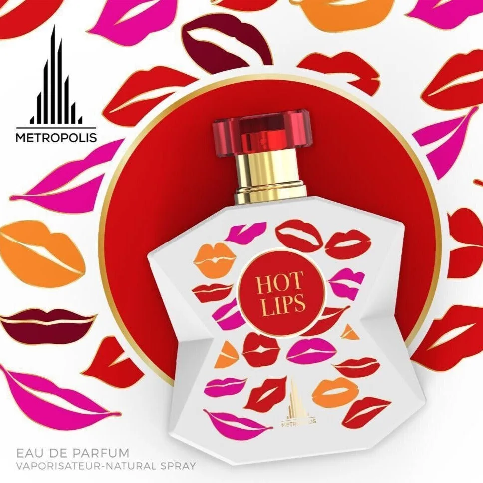 Metropolis Hot Lips 3.4 oz EDP for women bottle