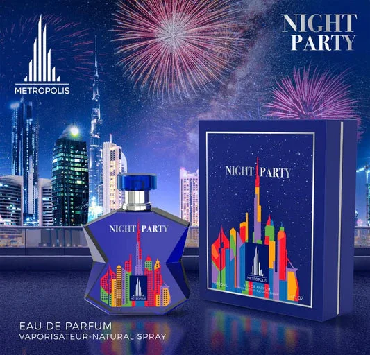 Metropolis Night Party 3.4 oz EDP for women bottle