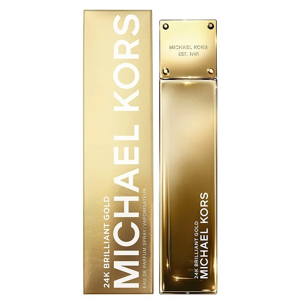 24K Brilliant Gold 3.4 oz EDP for women bottle