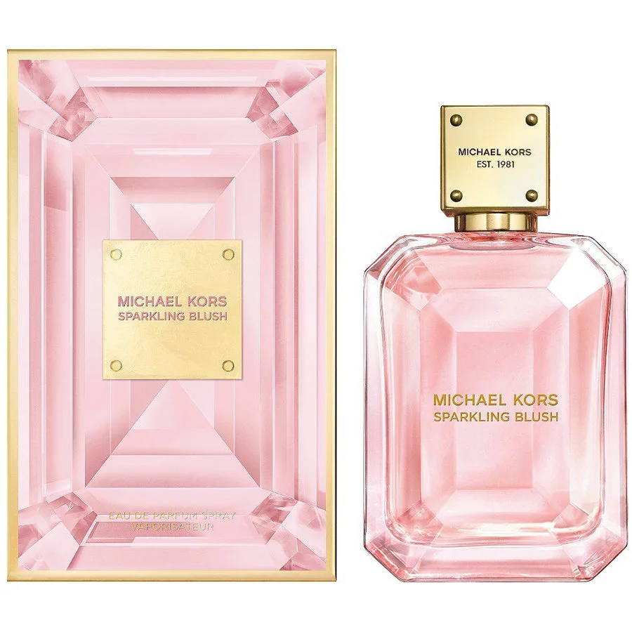 Michael Kors Sparkling Blush 3.4 oz EDP spray for women bottle