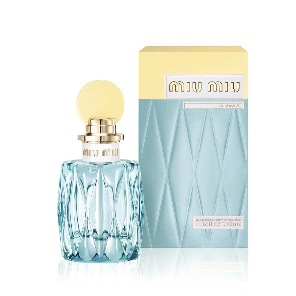Miu Miu L'eau Bleue 3.4 oz EDP for women bottle