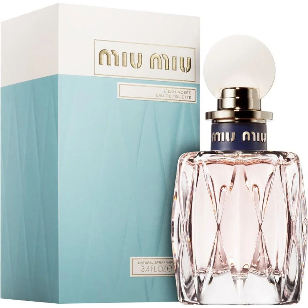 Miu Miu L'eau Rosee 3.4 oz EDT for women bottle