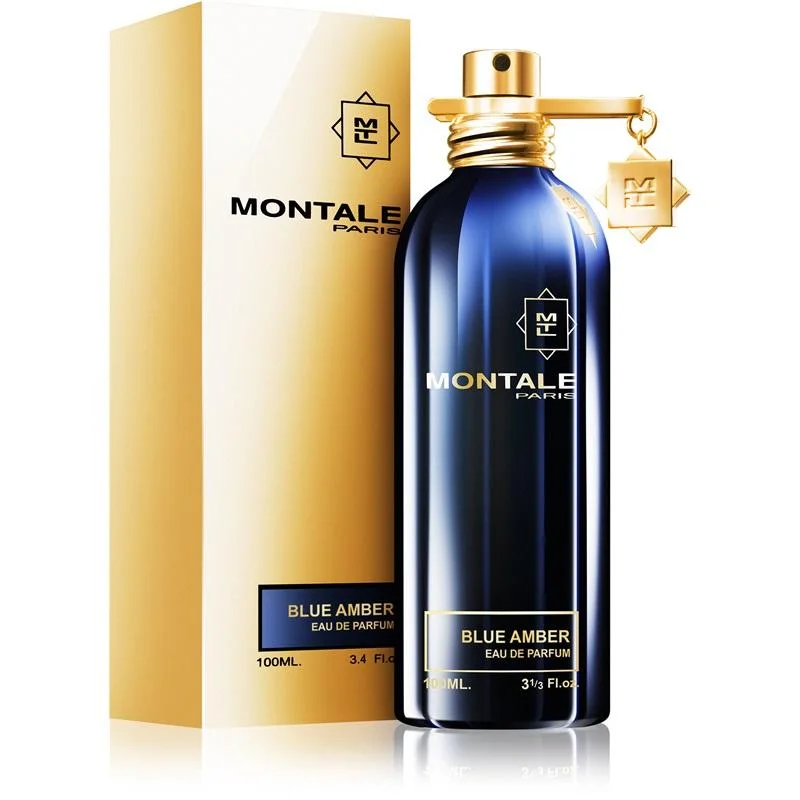 Montale Blue Amber 3.4 oz EDP unisex bottle