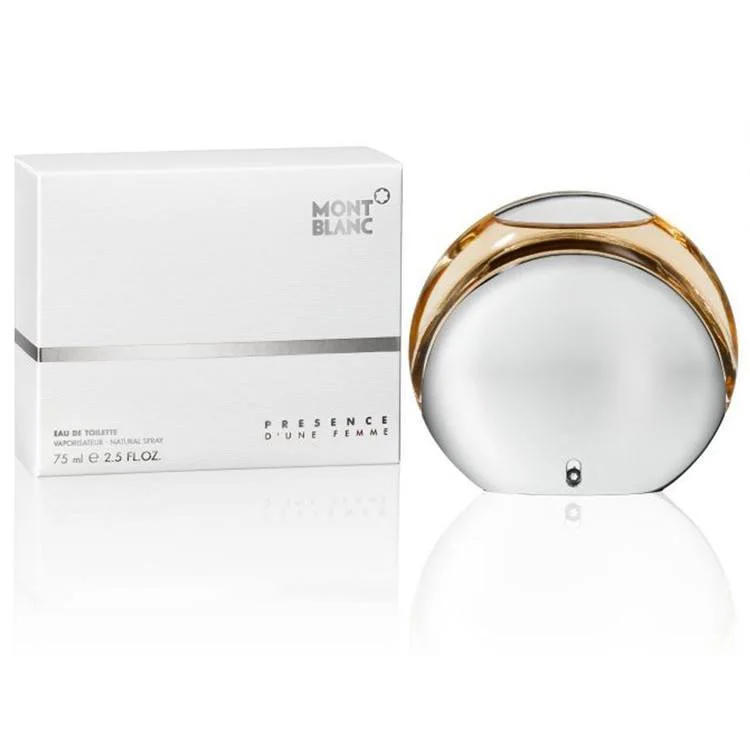 Mont Blanc Presence 2.5 oz EDT for women bottle