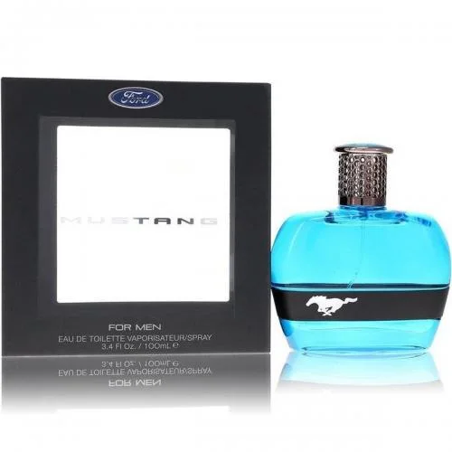 Mustang Blue 3.4 oz EDT for men bottle