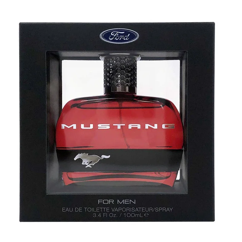 Mustang Red 3.4 oz EDT for men bottle