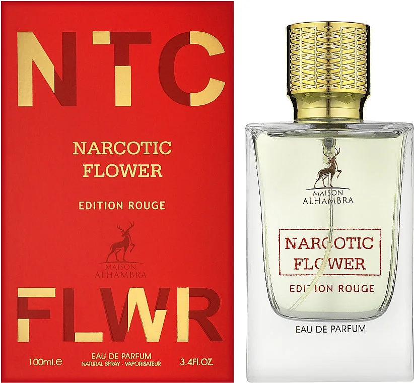 Narcotic Flower Edition Rouge 3.4 oz EDP for women bottle