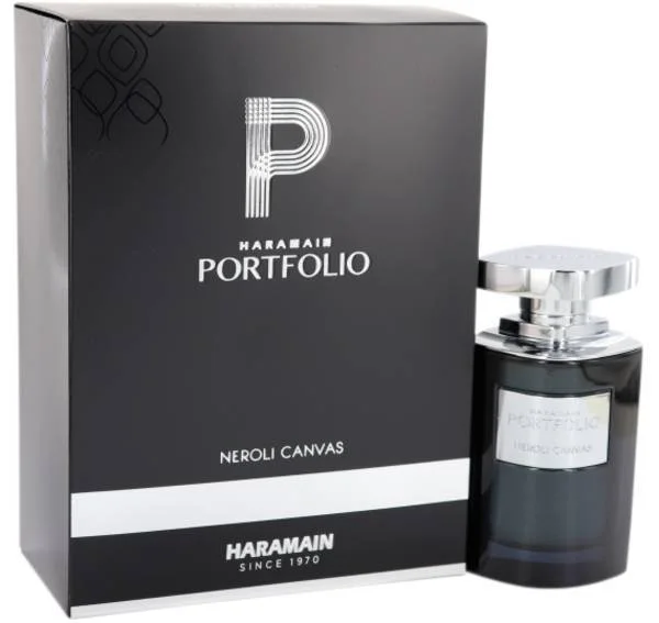 Haramain Portfolio Neroli Canvas 2.5 oz EDP for men bottle