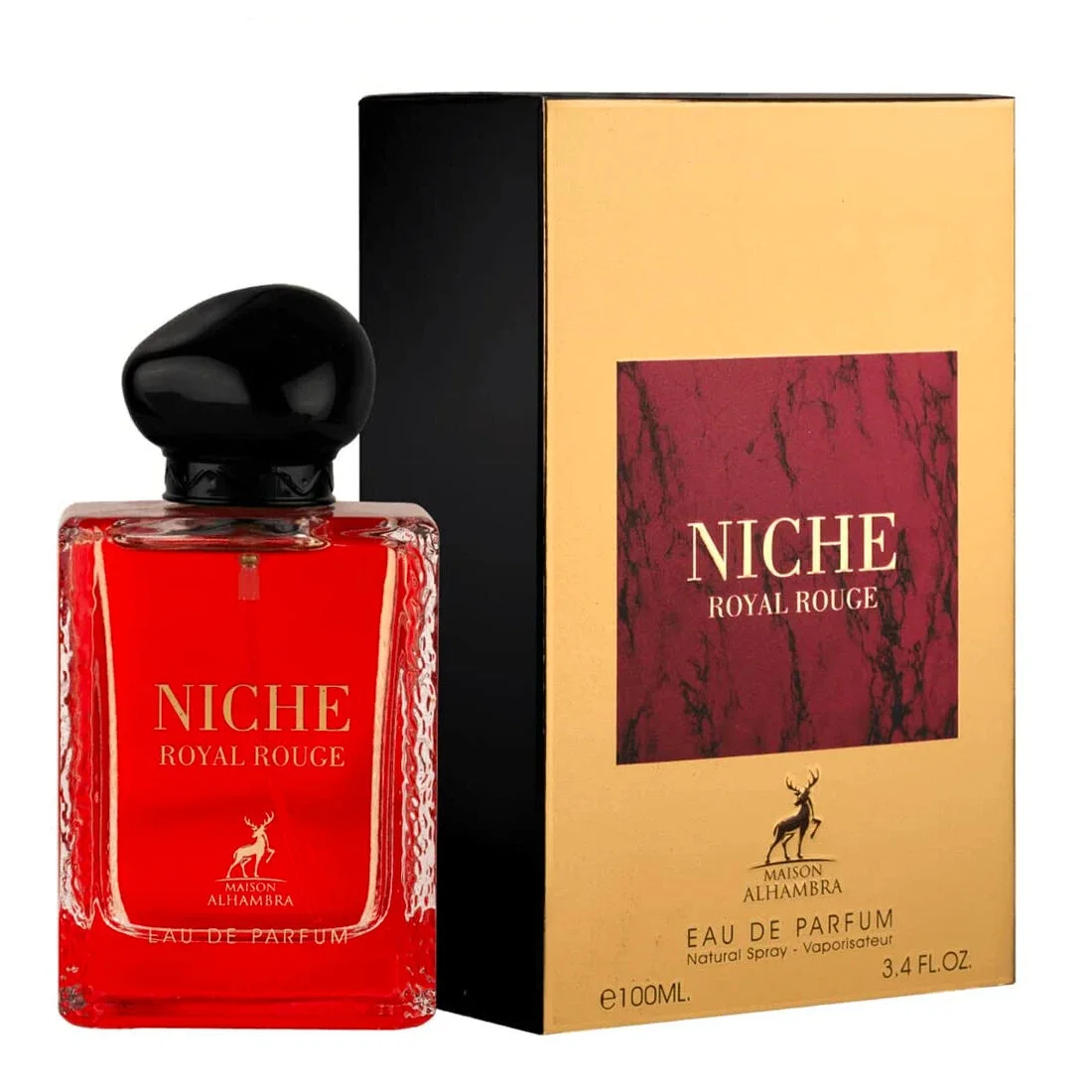 Niche Royal Rouge 3.4 oz EDP unisex bottle