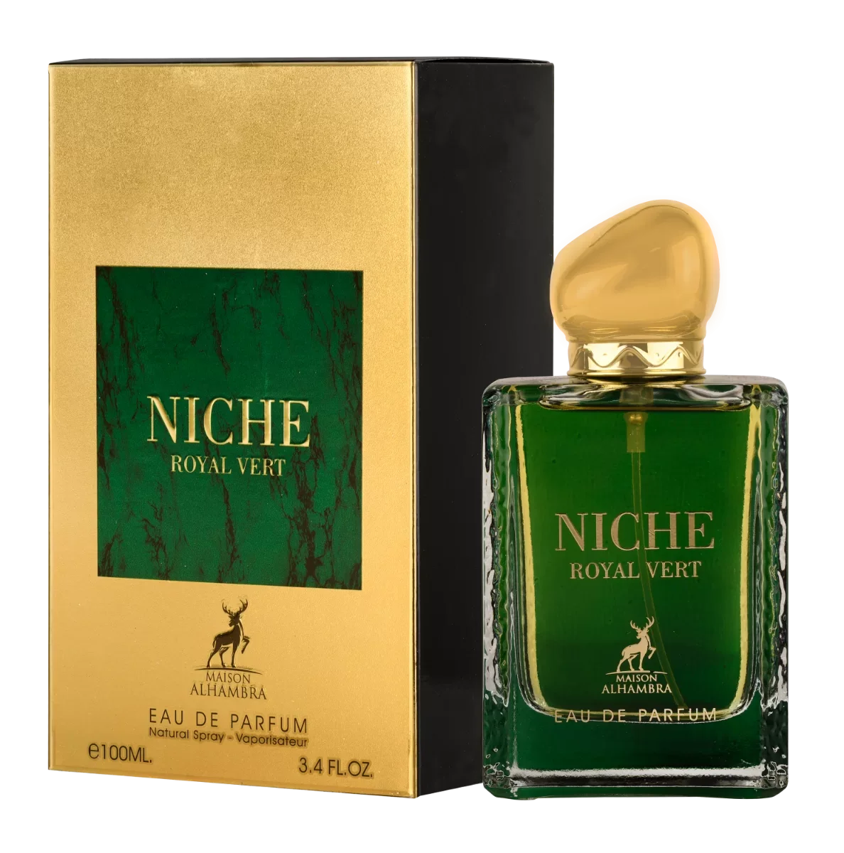Niche Royal Vert 3.4 oz EDP unisex bottle