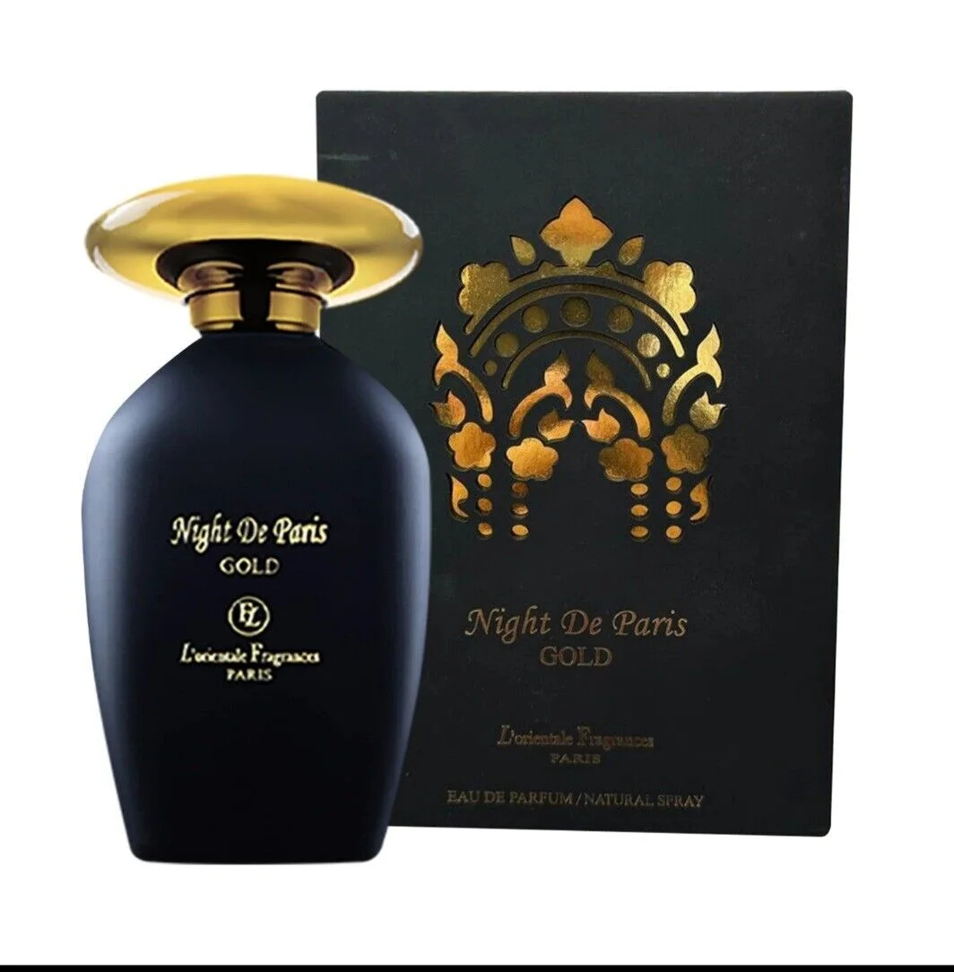 Night De Paris Gold 3.3 oz EDP unisex bottle