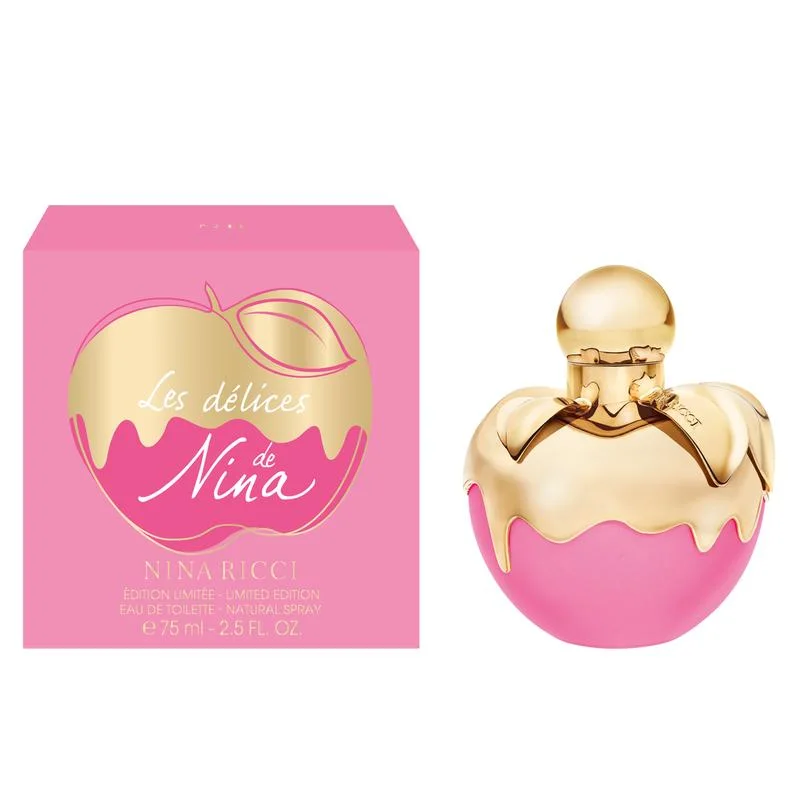Les Delices de Nina 2.5 oz EDT for women bottle