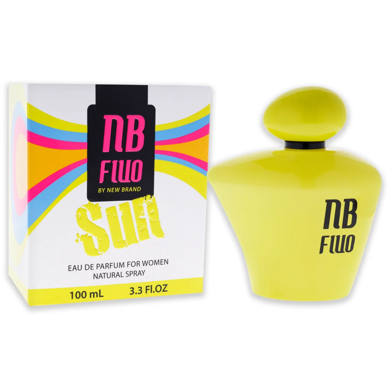 NB Fluo Sun 3.4 oz EDP for women bottle