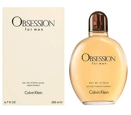 Obsession 6.7 oz EDT for men bottle
