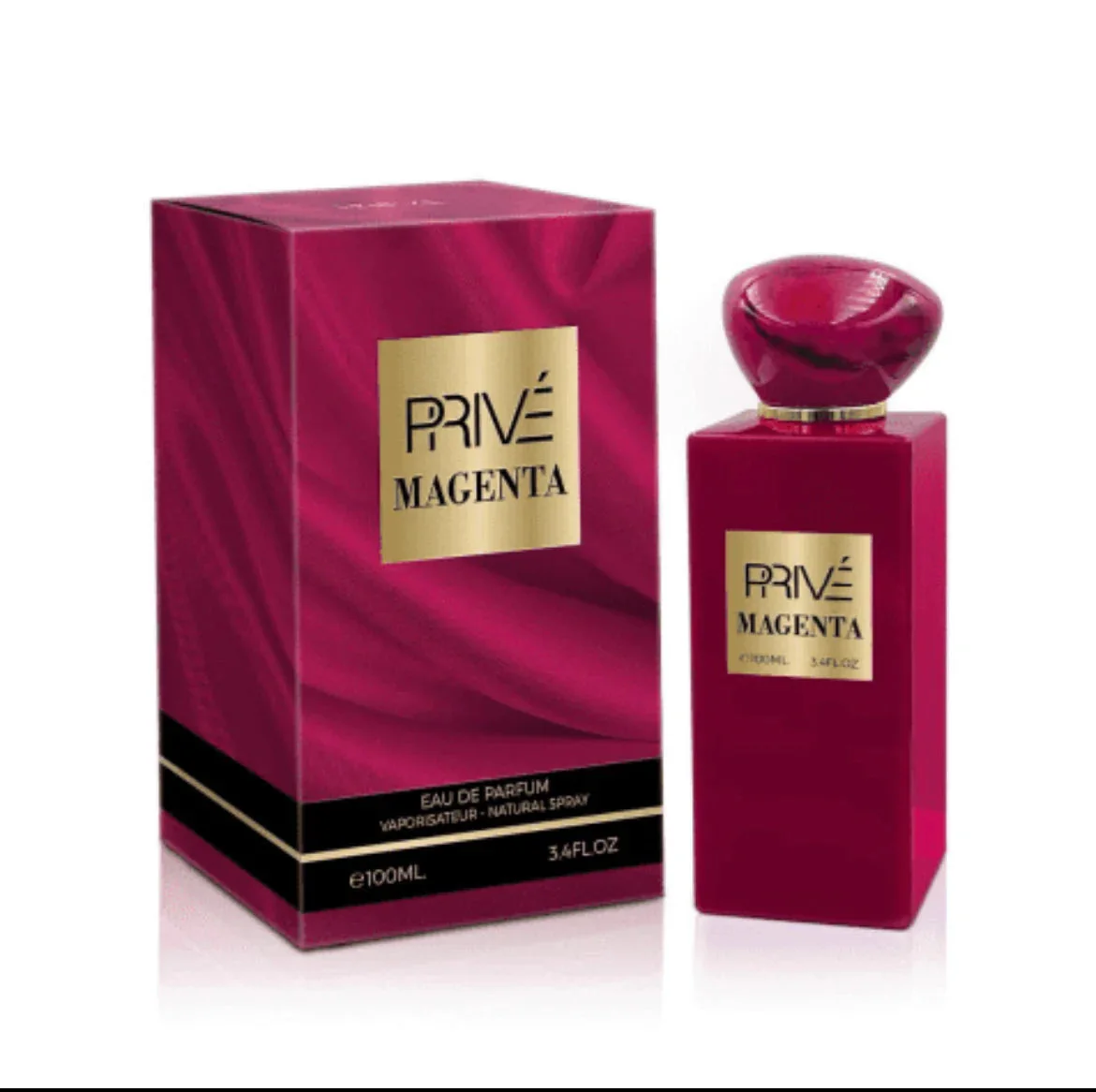 Prive Magenta 3.4 oz EDP for women bottle