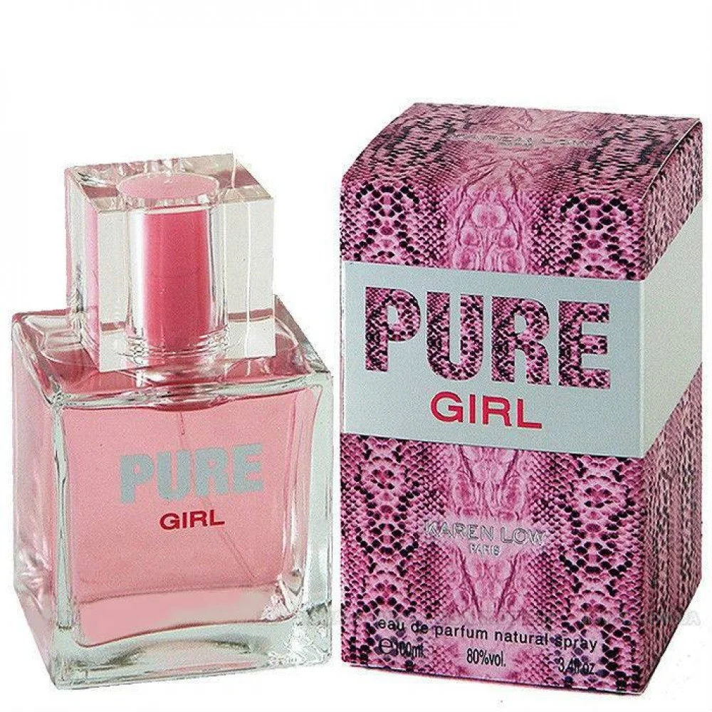 Pure Girl by Karen Low 3.4 oz EDP for women bottle