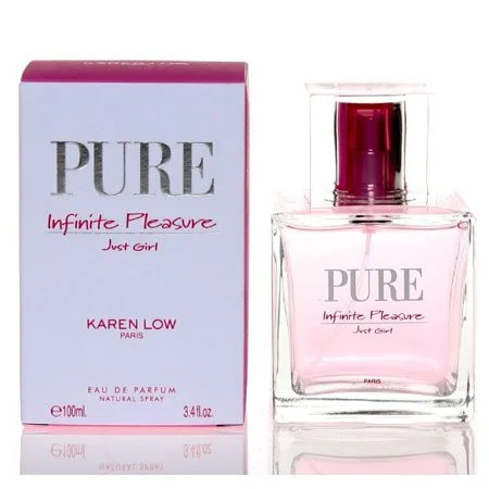 Pure Infinite Pleasure Just Girl 3.4 oz EDP for women bottle