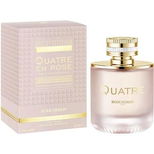 Boucheron Quatre En Rose 3.3 oz EDP Florale bottle