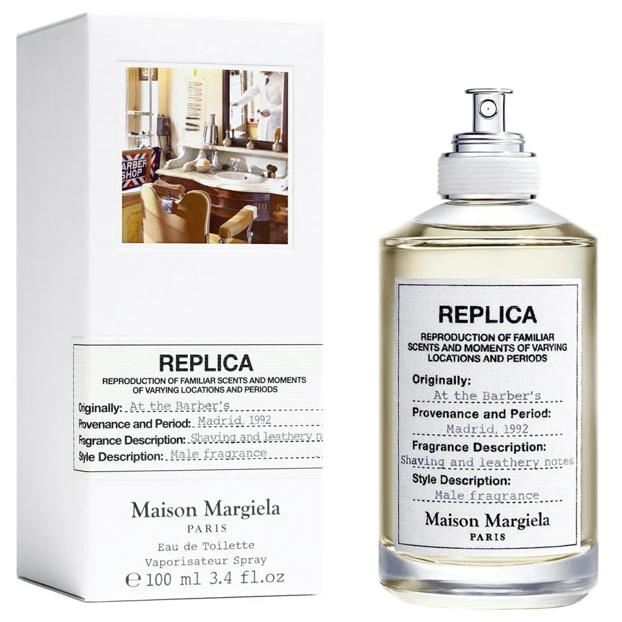 Replica At The Barber's 3.4 oz EDT for men bottle