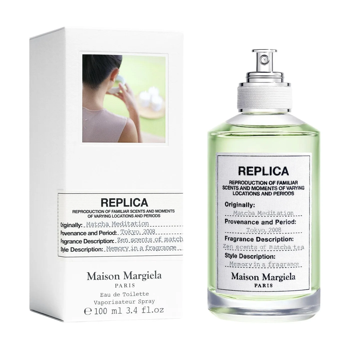 Maison M Margiela Matcha Meditation 3.4 oz EDT for unisex bottle