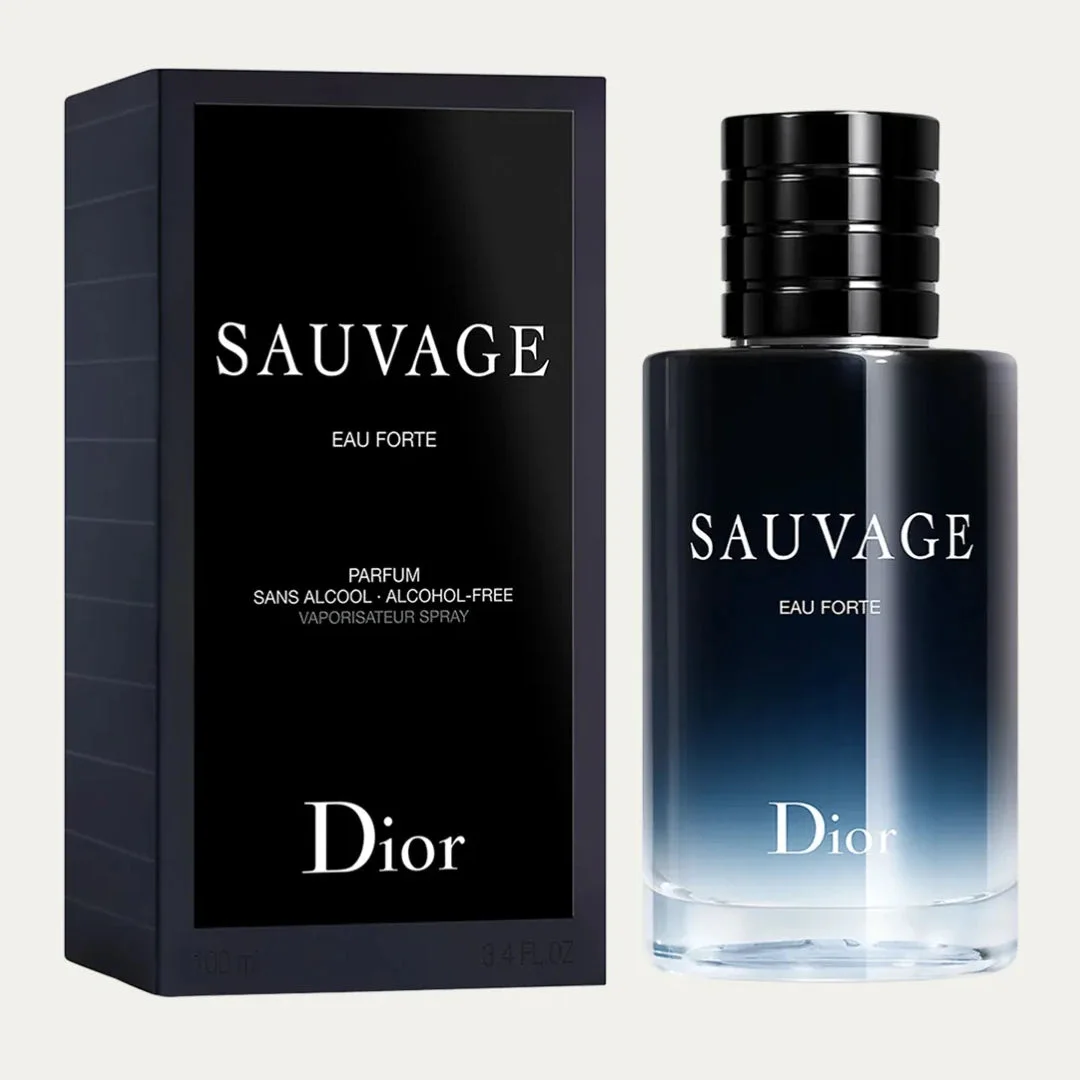 Sauvage 3.4 oz Eau Forte Parfum for men bottle