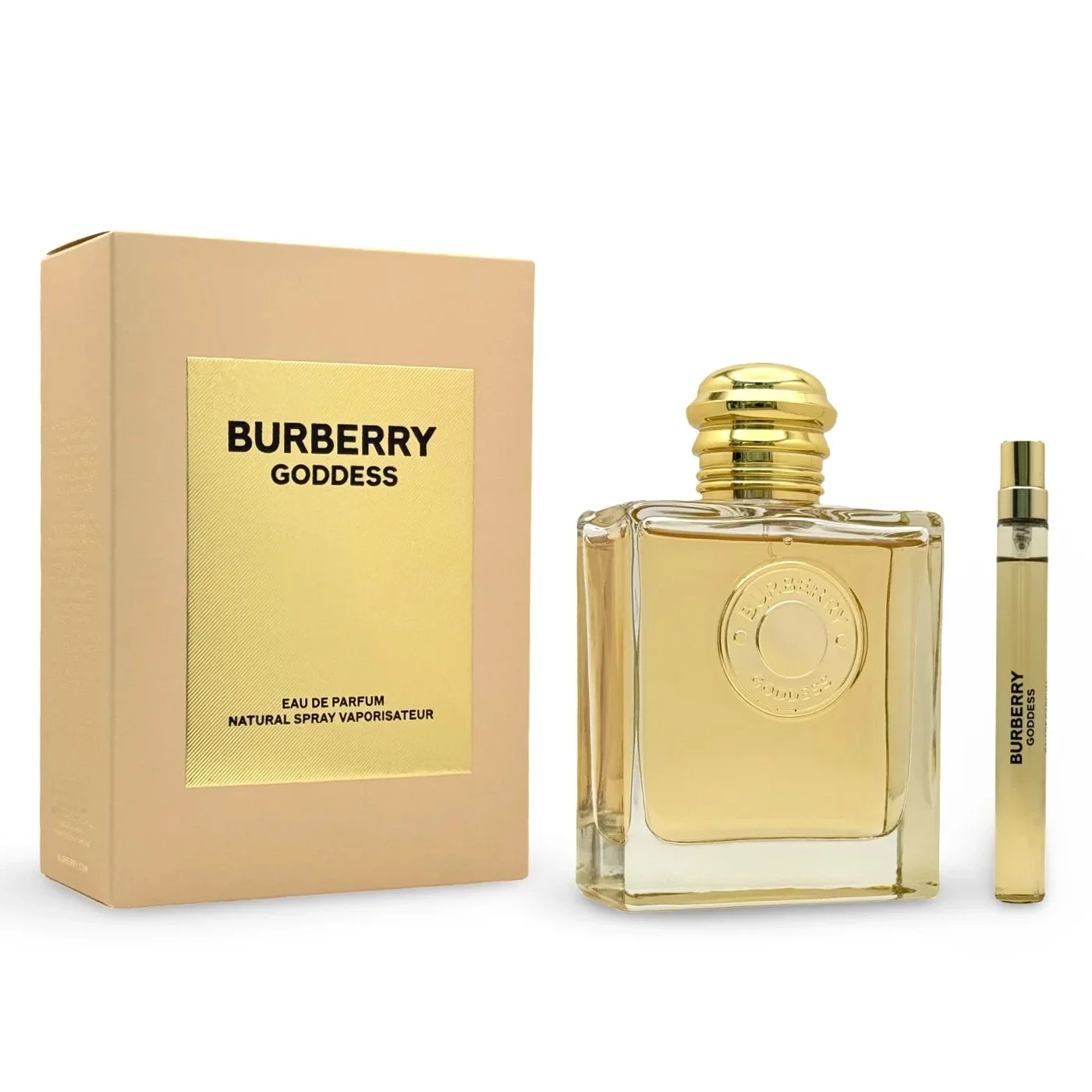 Burberry Goddess 3.3 oz EDP Travel Set bottle