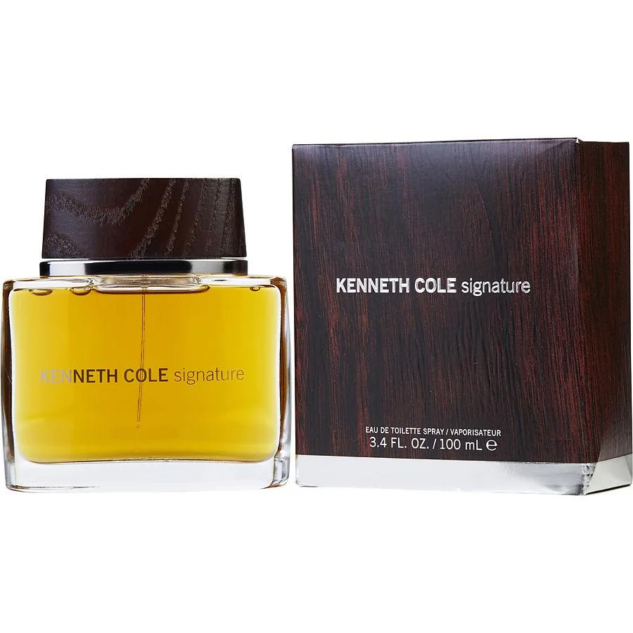 Kenneth Cole Signature 3.4 oz EDT for men bottle