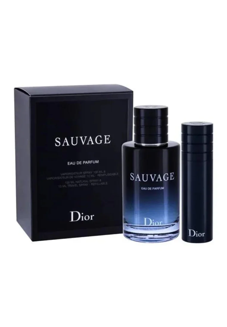 Sauvage 3.4 oz EDP 2 piece Gift Set for men bottle