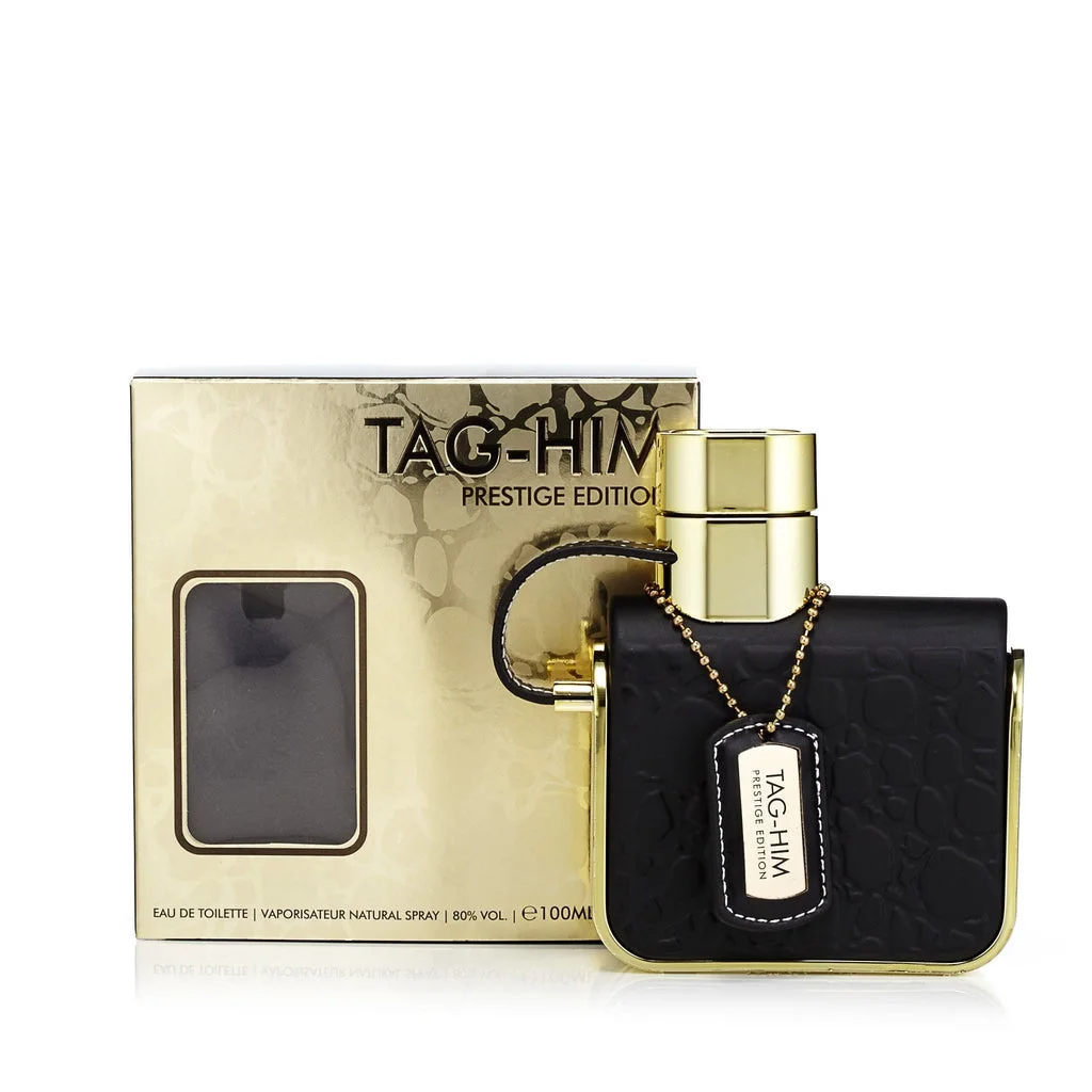 Tag Him Prestige 3.4 oz EDT for men bottle
