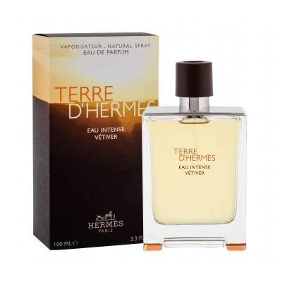 Terre D'Hermes Eau Intense Vetiver 3.3 oz EDP for men bottle
